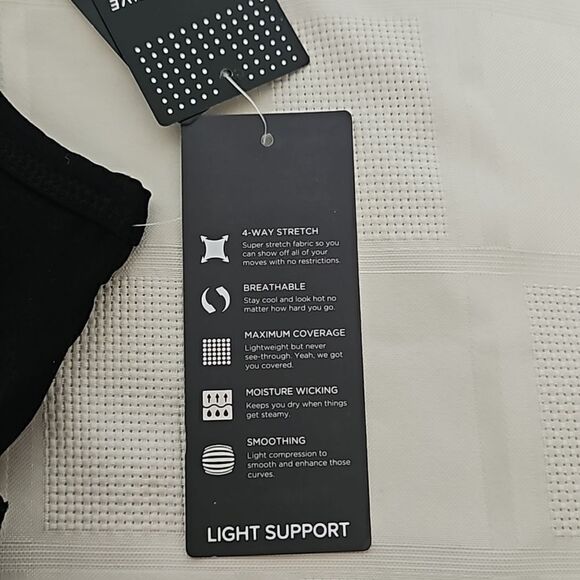 Torrid 2 Piece Active Wear High-Rise Leggings With Crop Top M/L 10 Black - Picture 7 of 16